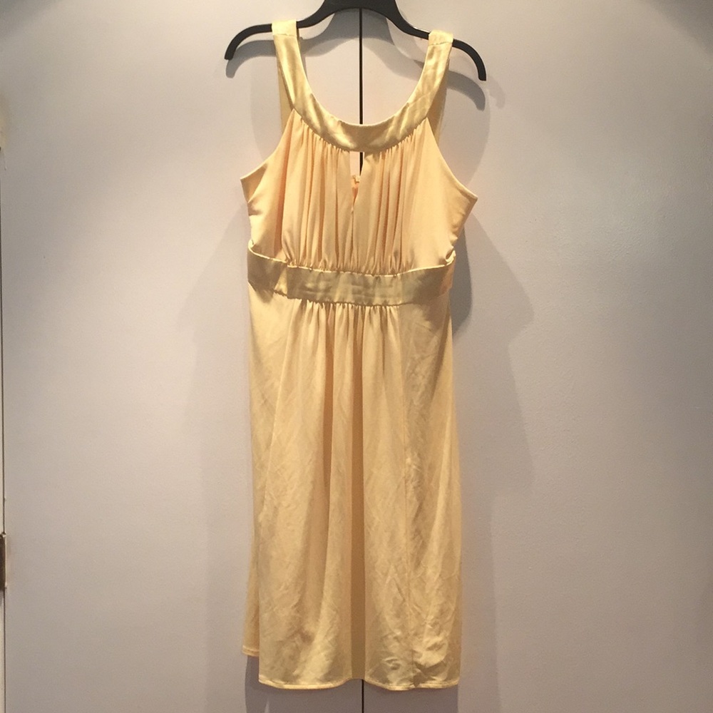 David’s Bridal F13408 halter dress size 16